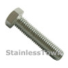 Hex Cap 3/8-16 X 5 Fully Threaded Tap Bolt STAINLESS