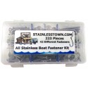 223 Piece Stainless Fastener Boat Kit