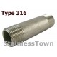 Type 316 Stainless Pipe Nipples