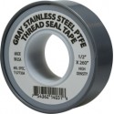 Gray Stainless Steel Thread Seal Tape